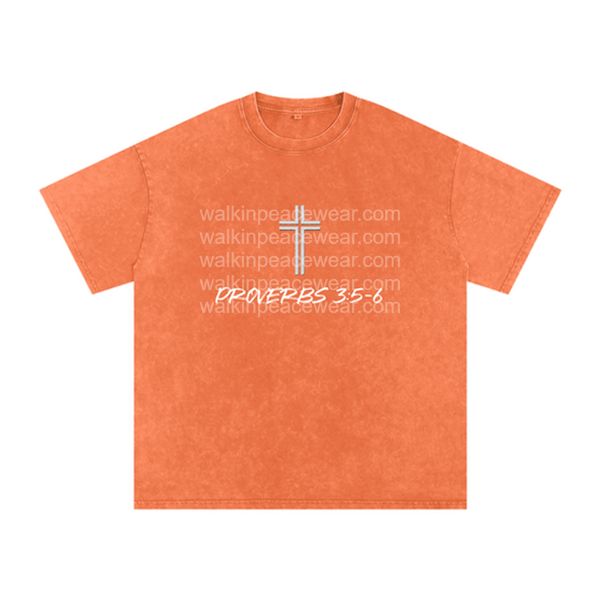 He Will Make Your Paths Straight Oversized Tee