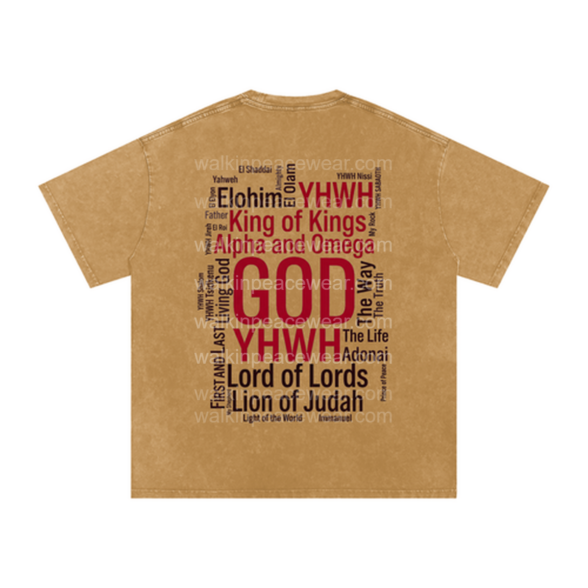 His Name Is Holy Oversized Tee
