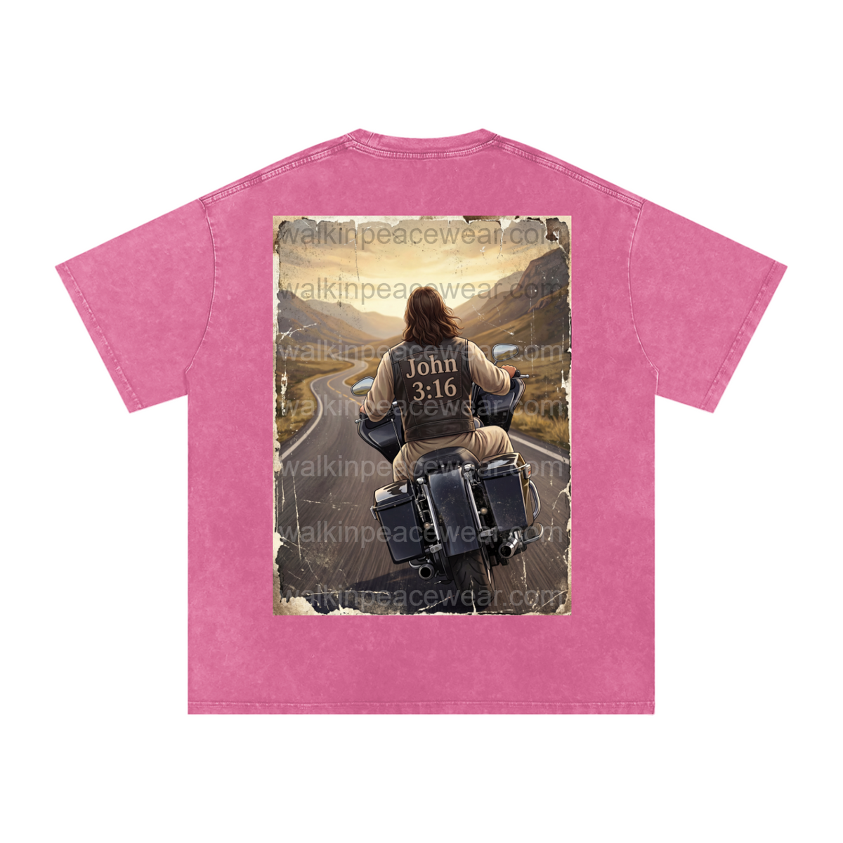 Road with Jesus Oversized Tee