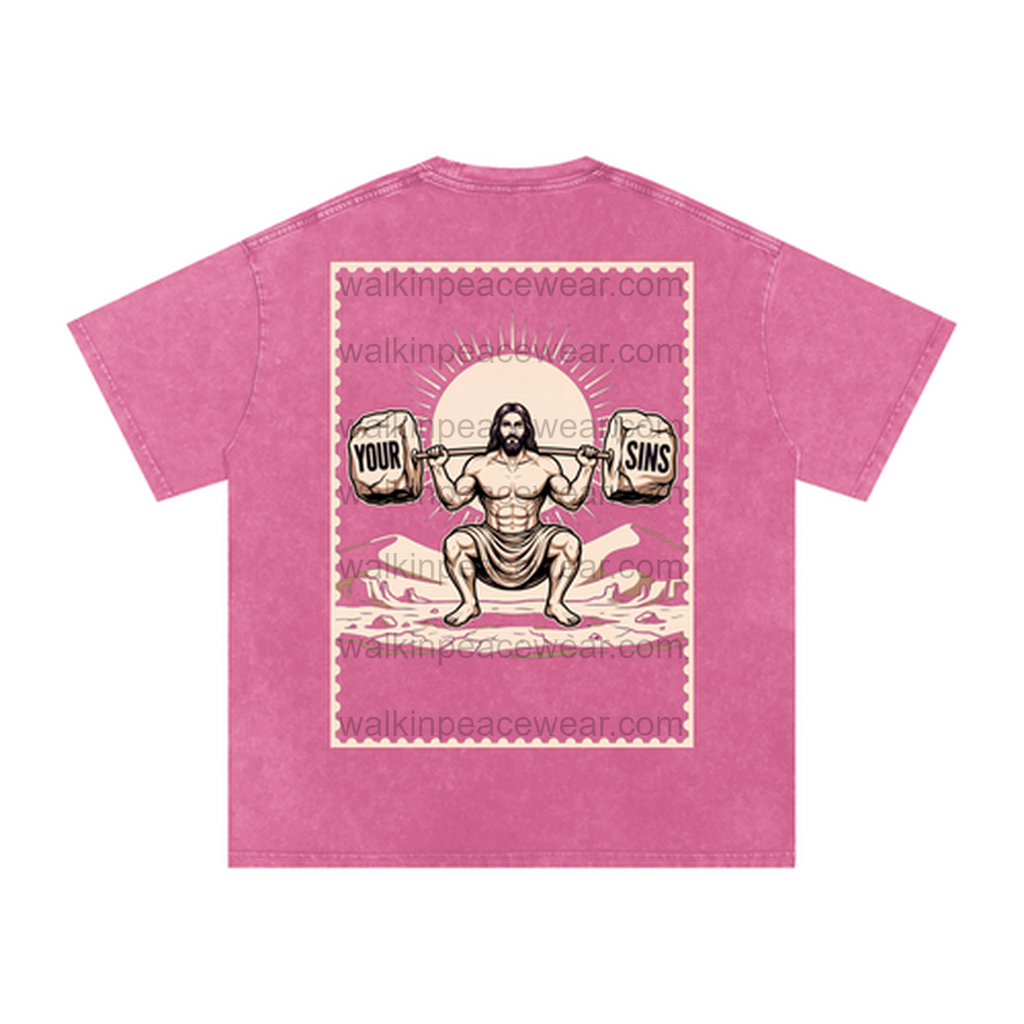 Squat with Jesus Oversized Tee