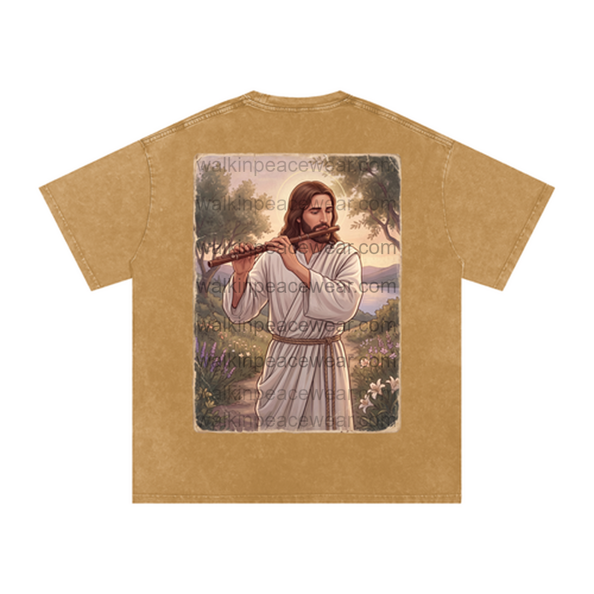 Flute Jesus Oversized Tee