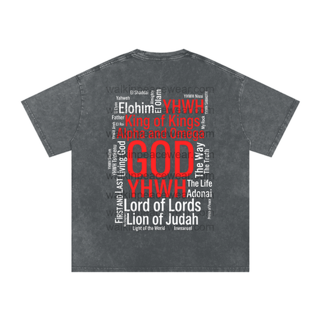 His Name Is Holy Oversized Tee