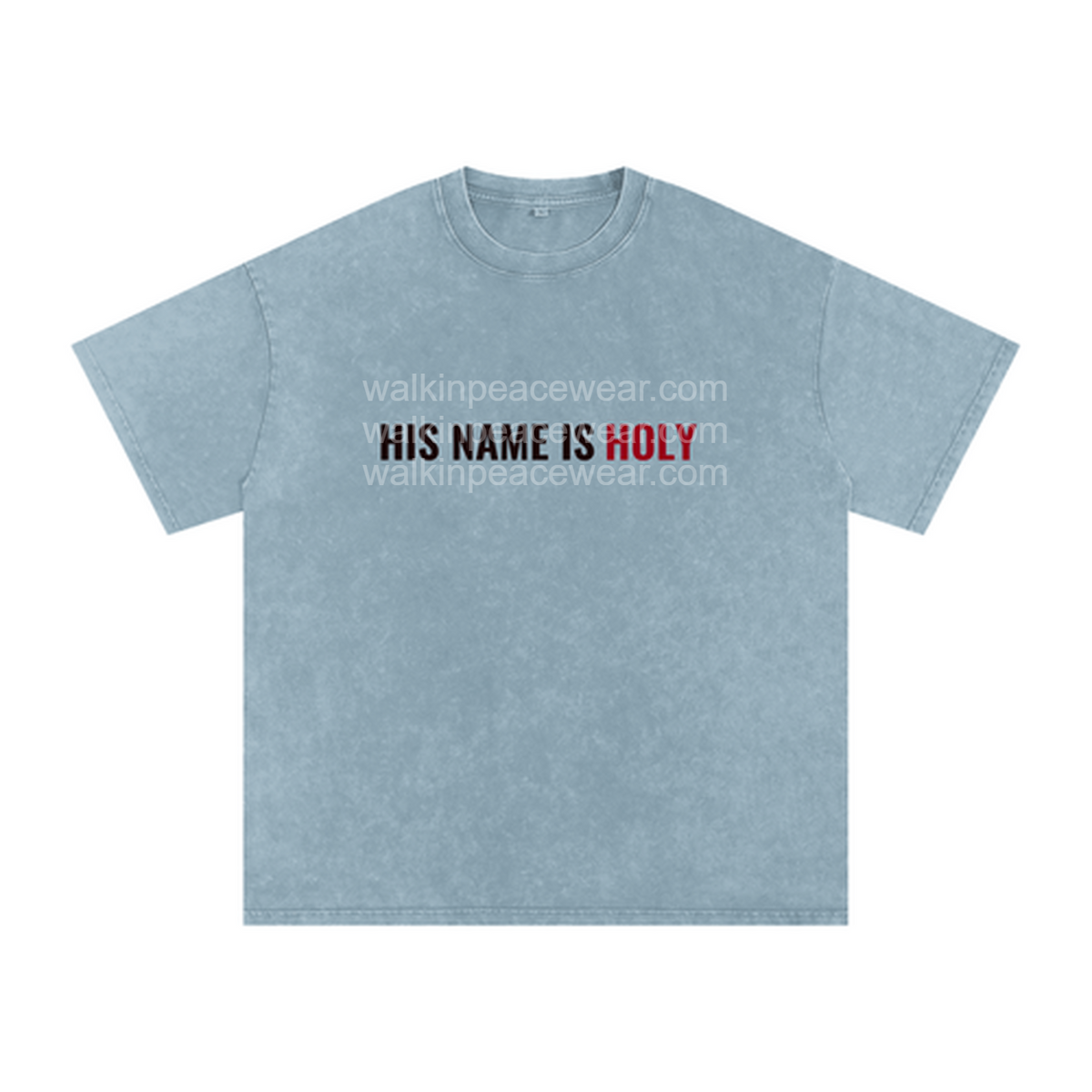 His Name Is Holy Oversized Tee