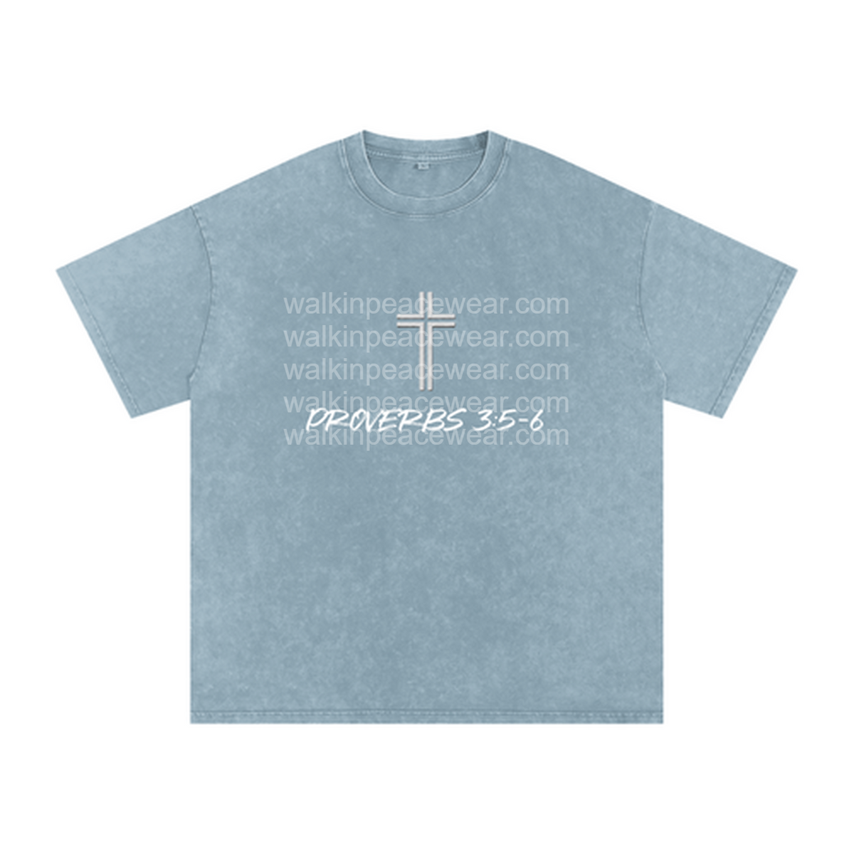 He Will Make Your Paths Straight Oversized Tee