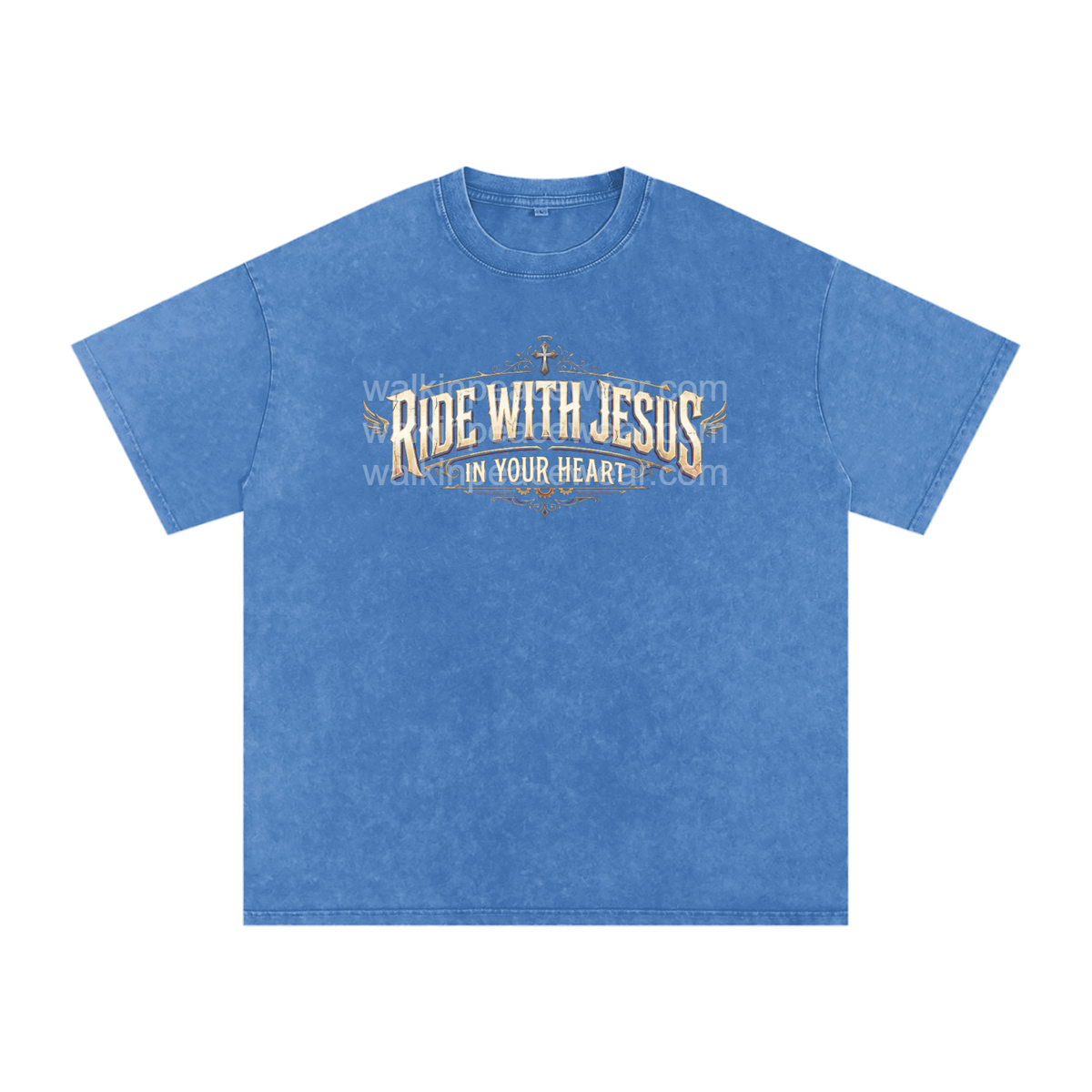Road with Jesus Oversized Tee
