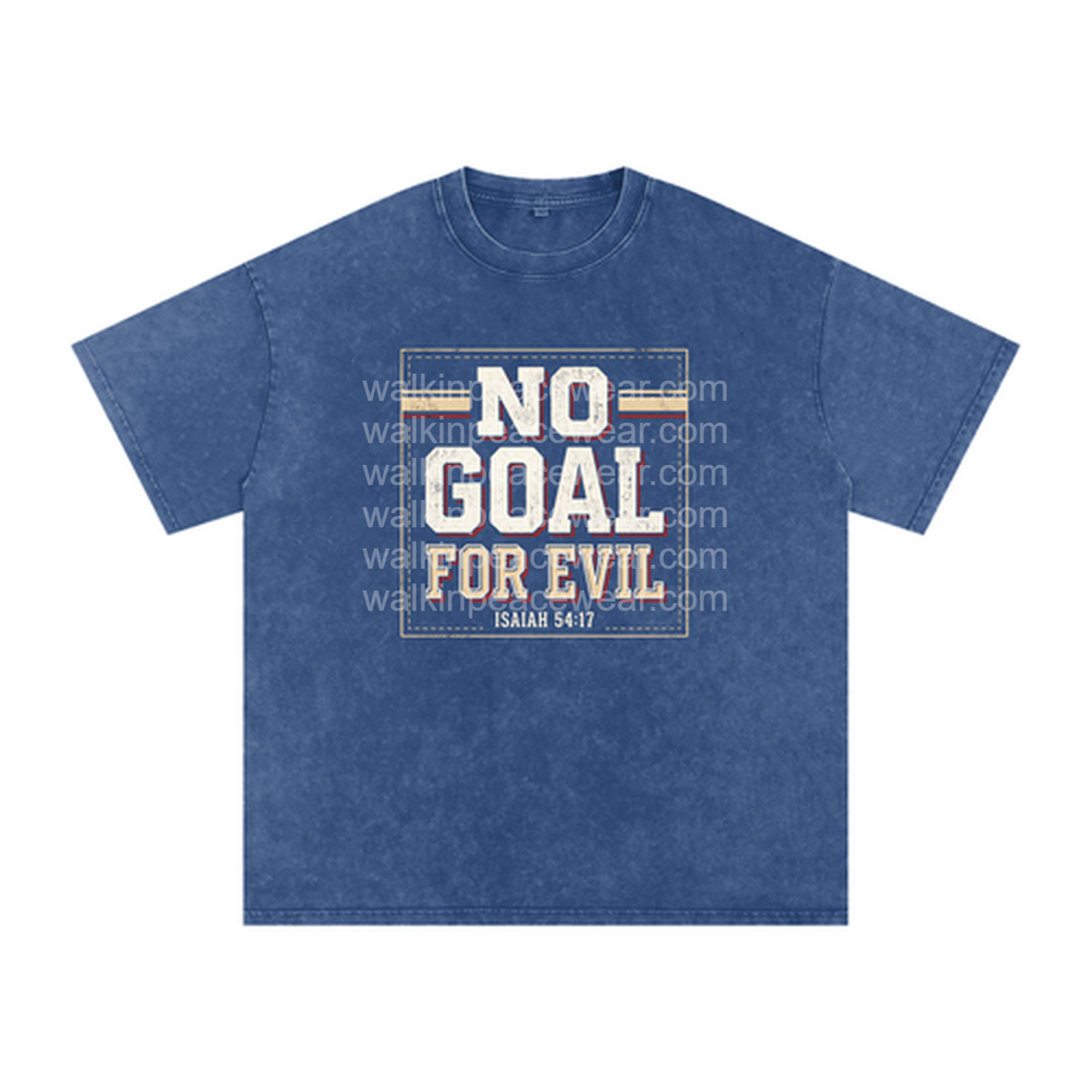 No Goal For evil Oversized Tee