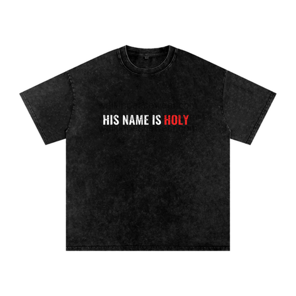 His Name Is Holy Oversized Tee