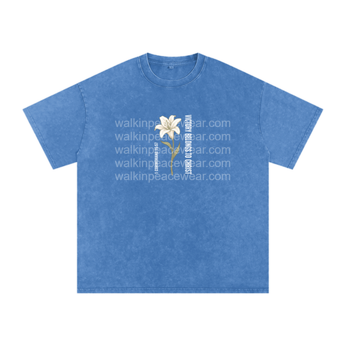 Victory Belongs To Christ Oversized Tee