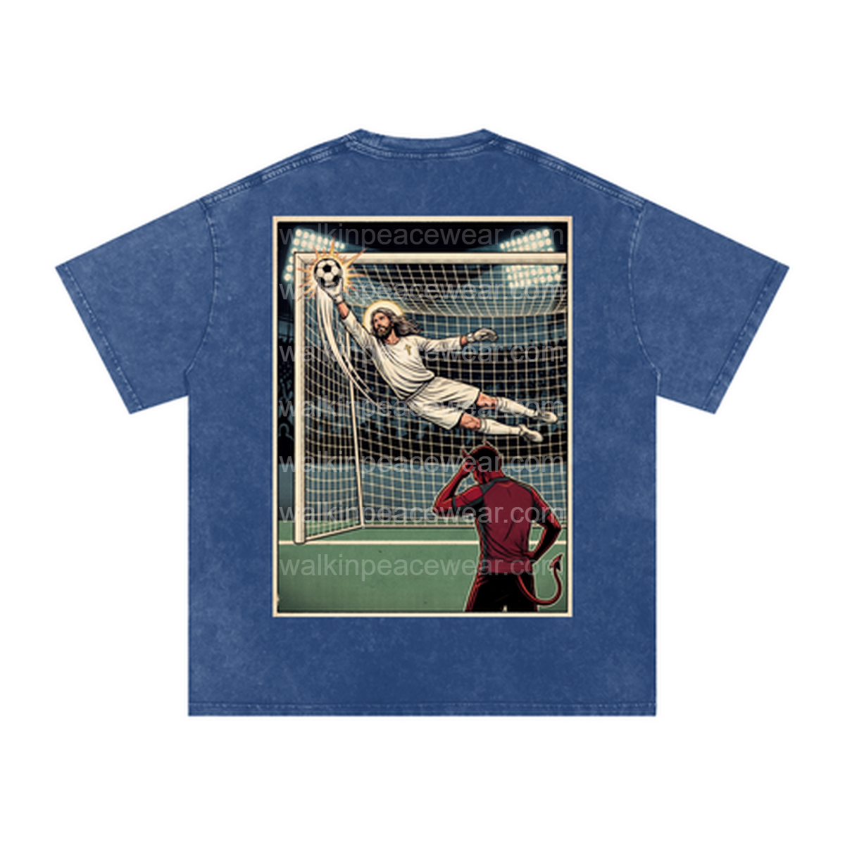 No Goal For evil Oversized Tee