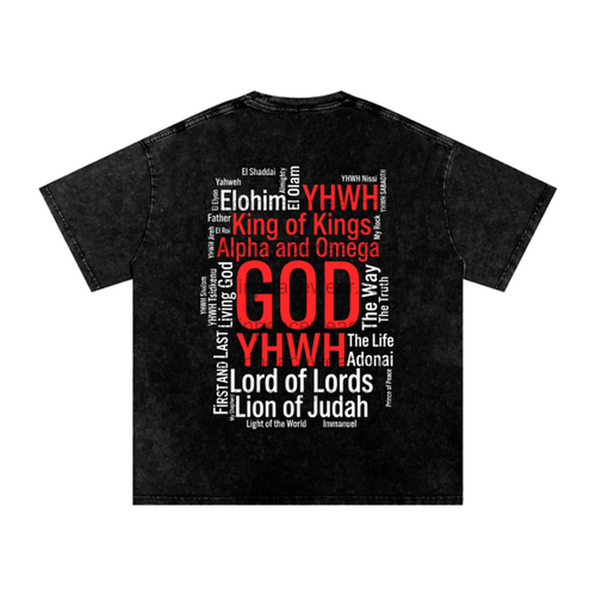 His Name Is Holy Oversized Tee