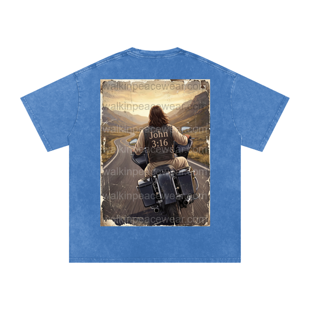 Road with Jesus Oversized Tee