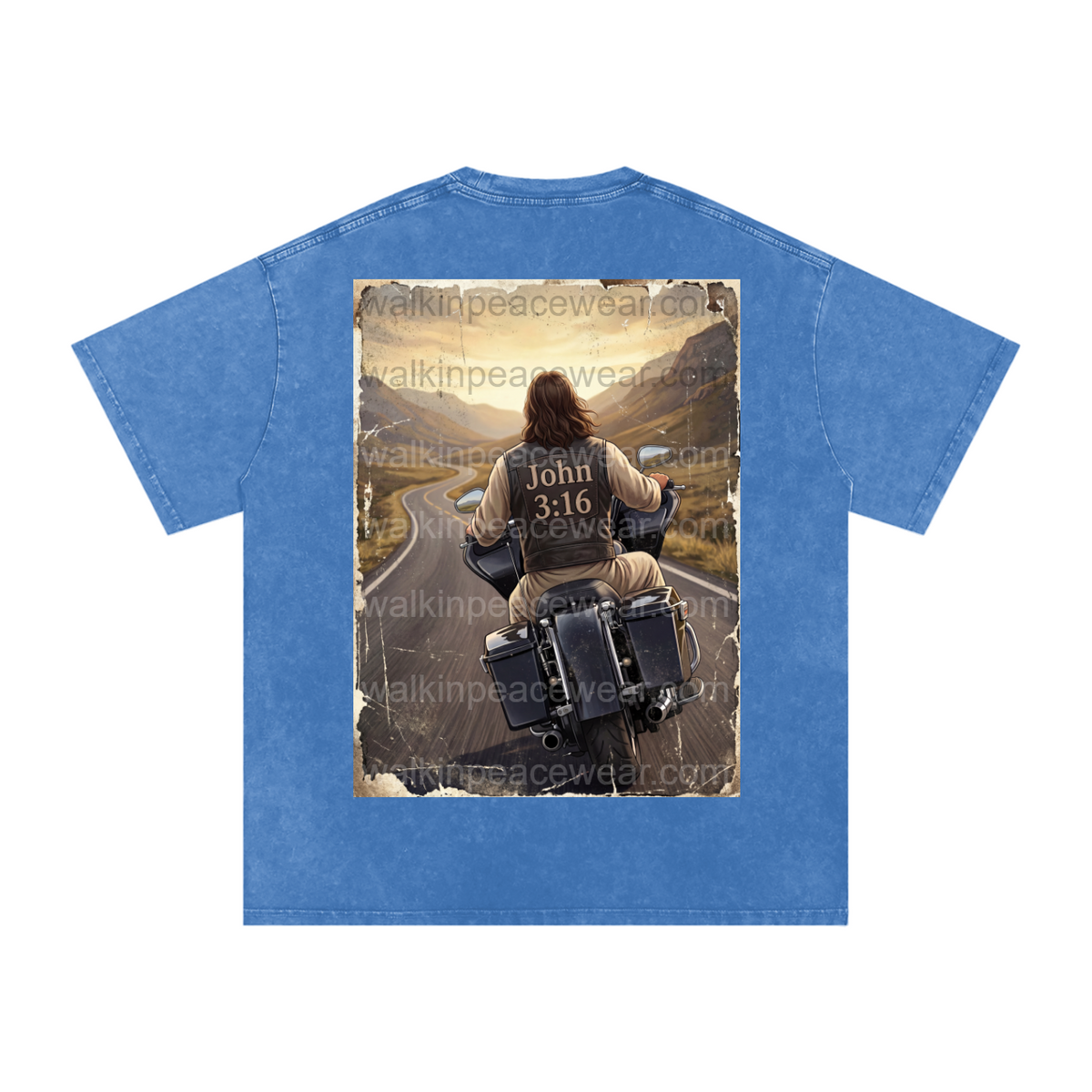 Road with Jesus Oversized Tee