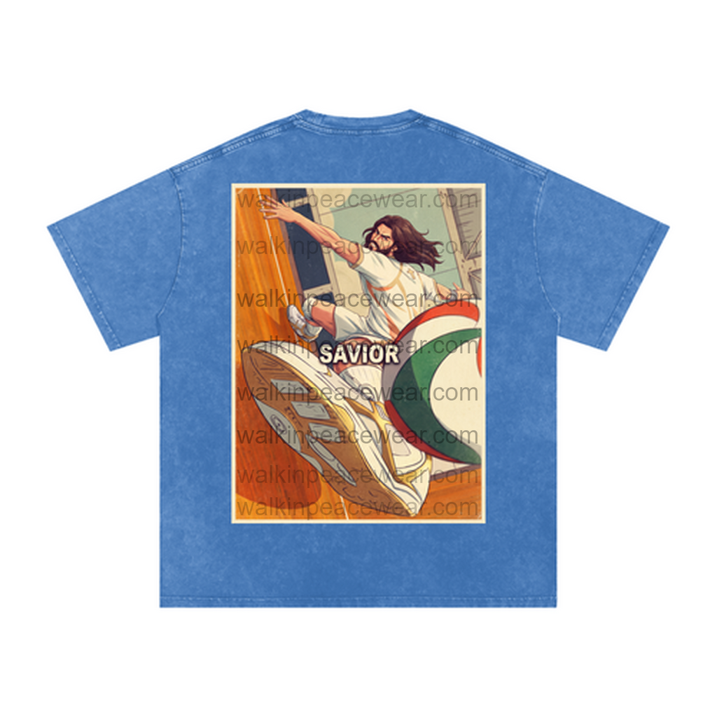 Jesus Volleyball Oversized Tee