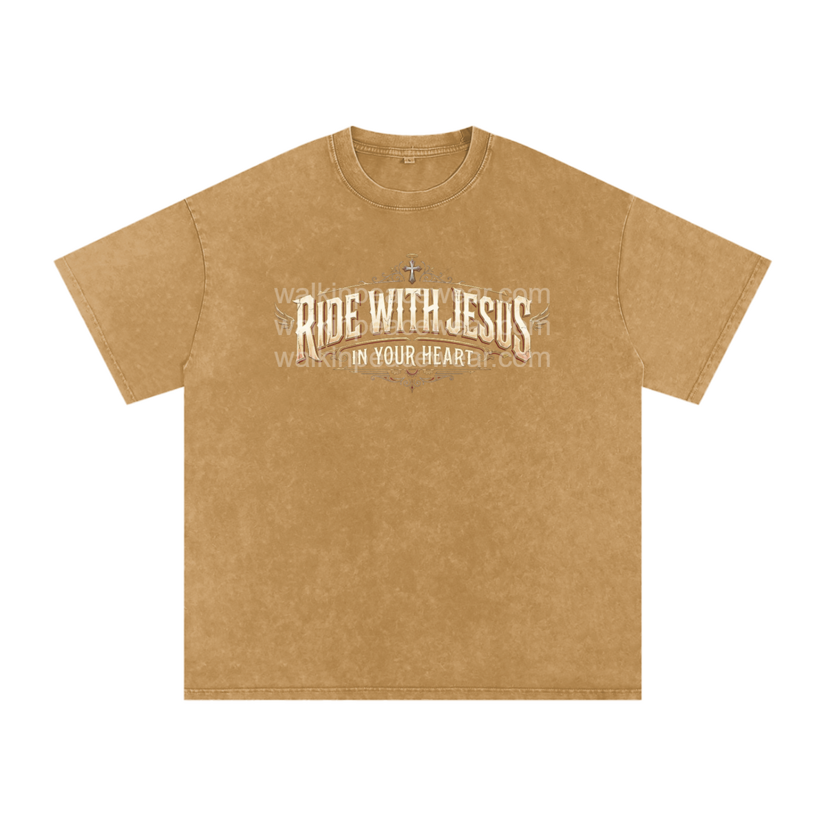 Road with Jesus Oversized Tee