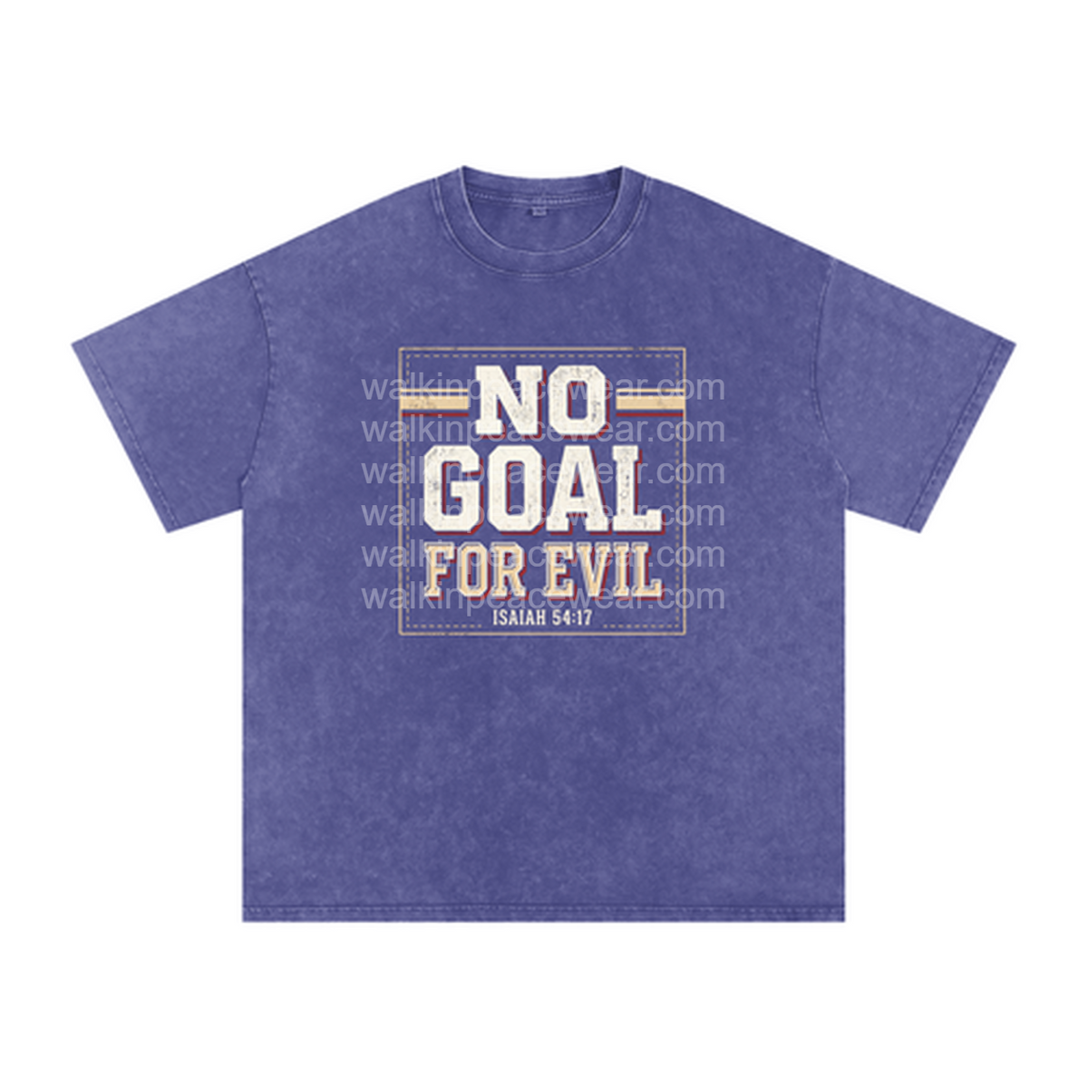 No Goal For evil Oversized Tee