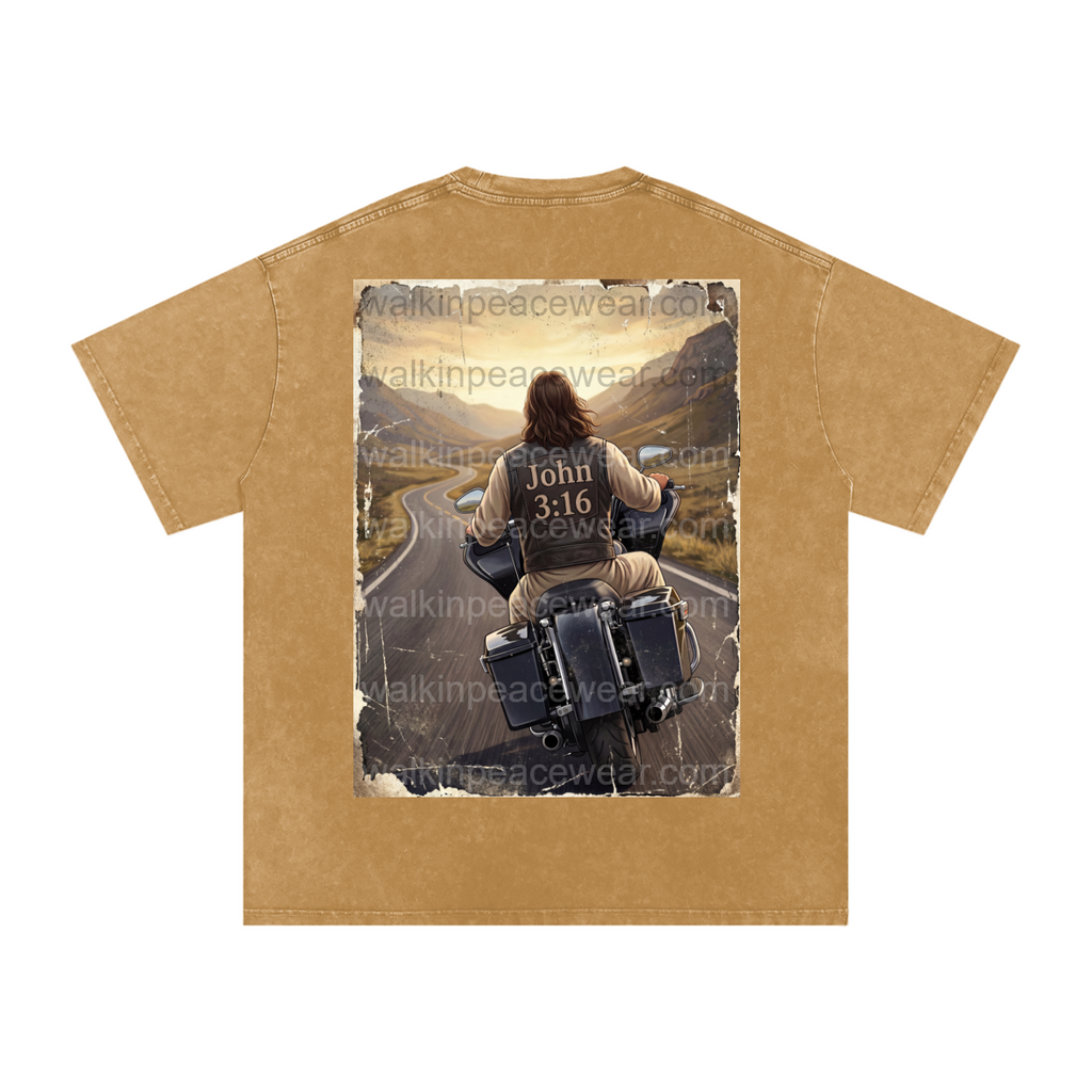 Road with Jesus Oversized Tee