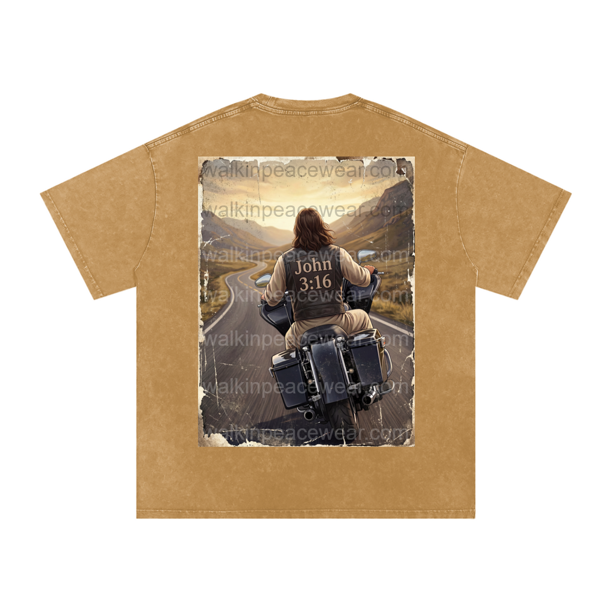 Road with Jesus Oversized Tee