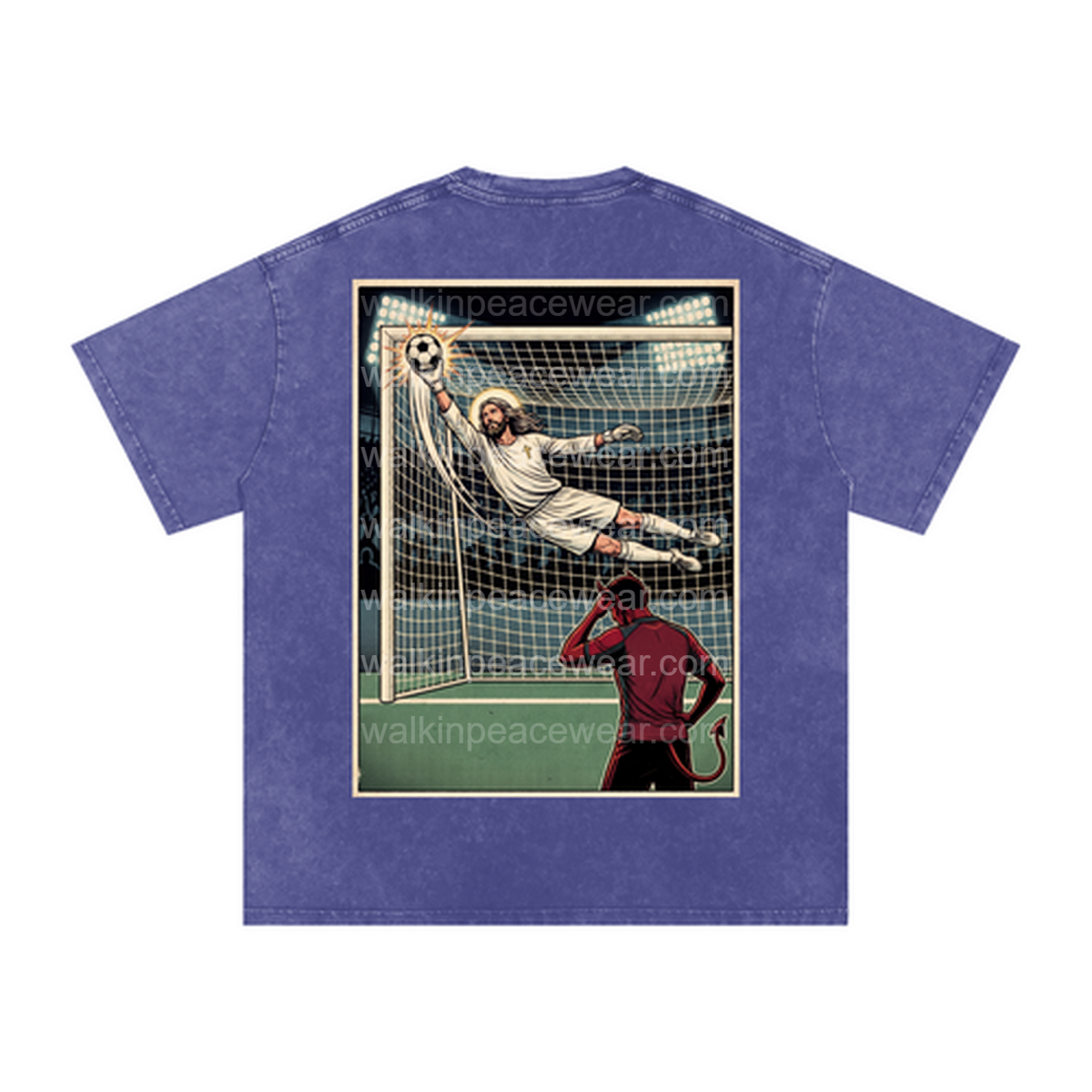 No Goal For evil Oversized Tee