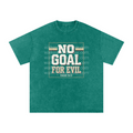 No Goal For evil Oversized Tee