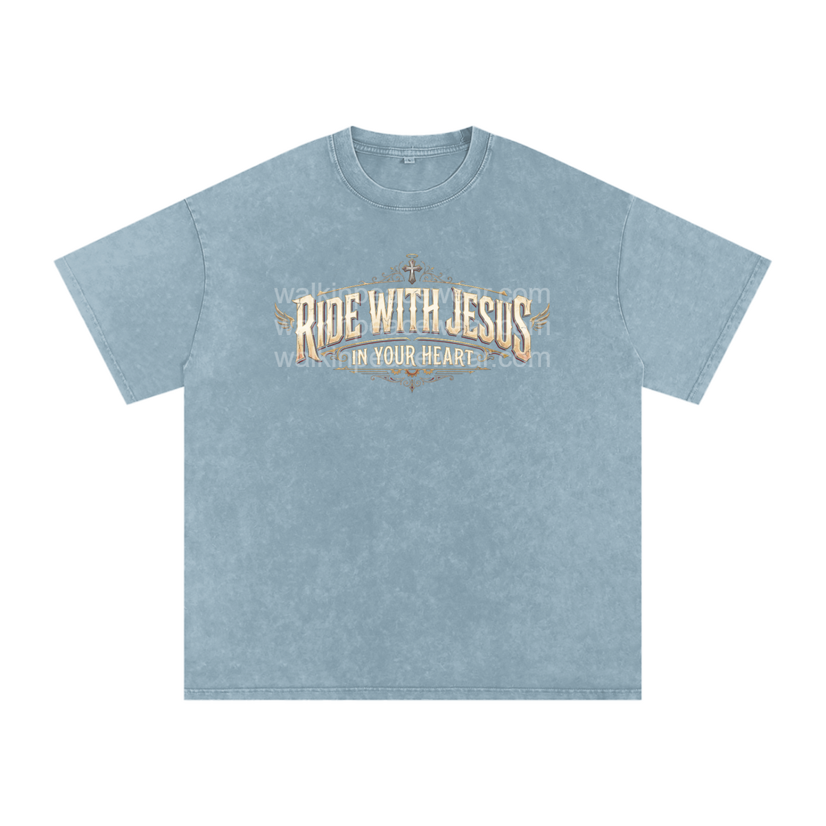 Road with Jesus Oversized Tee
