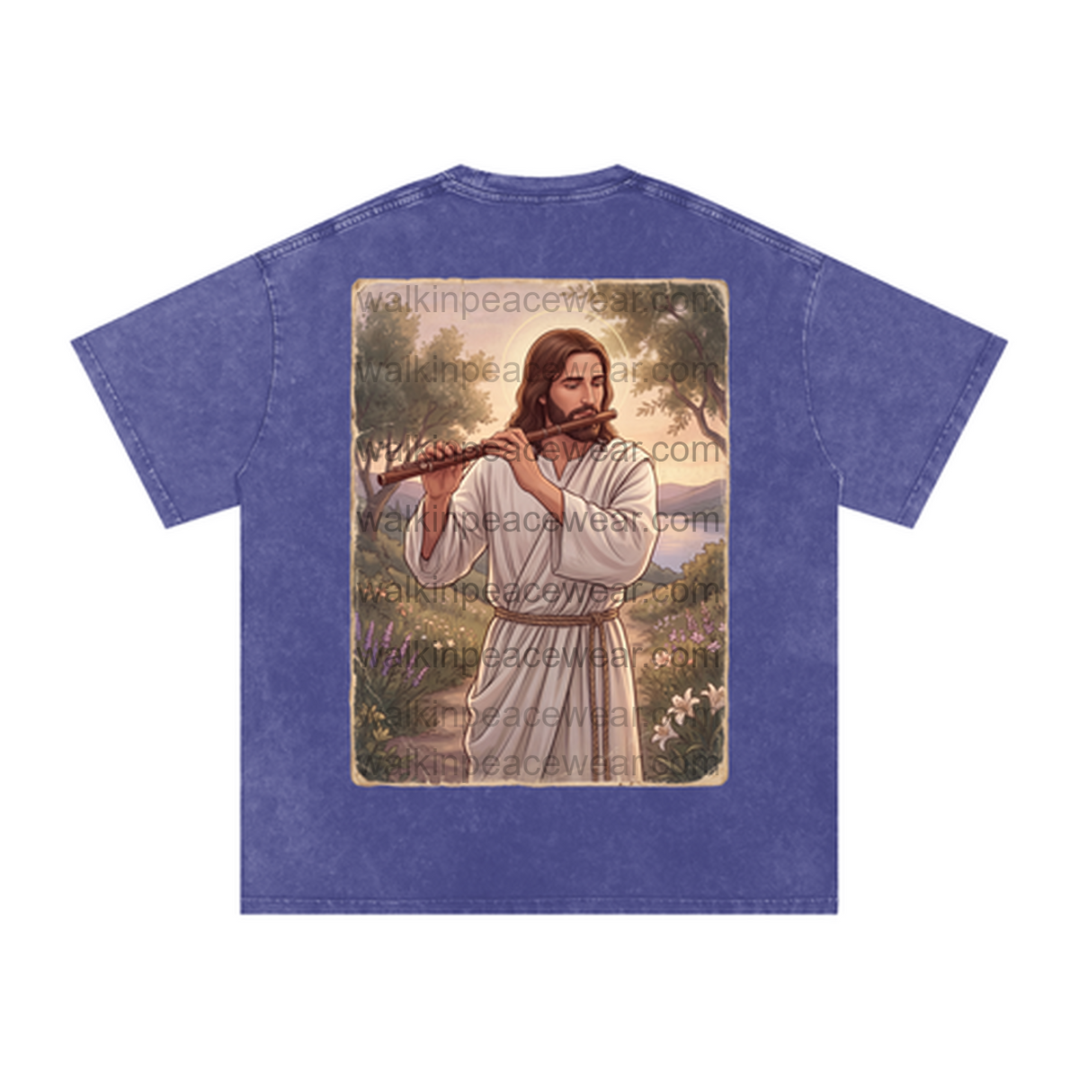 Flute Jesus Oversized Tee