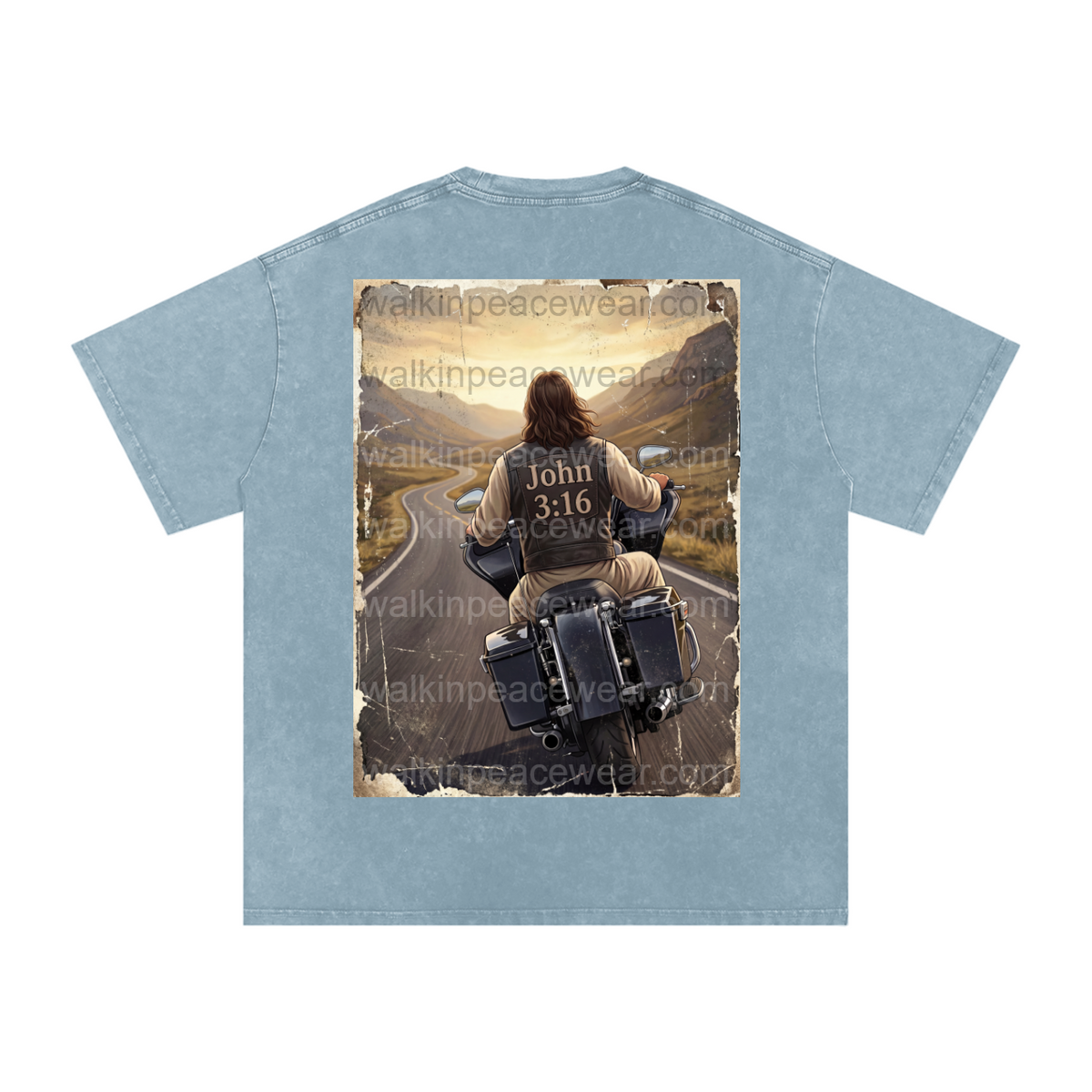 Road with Jesus Oversized Tee