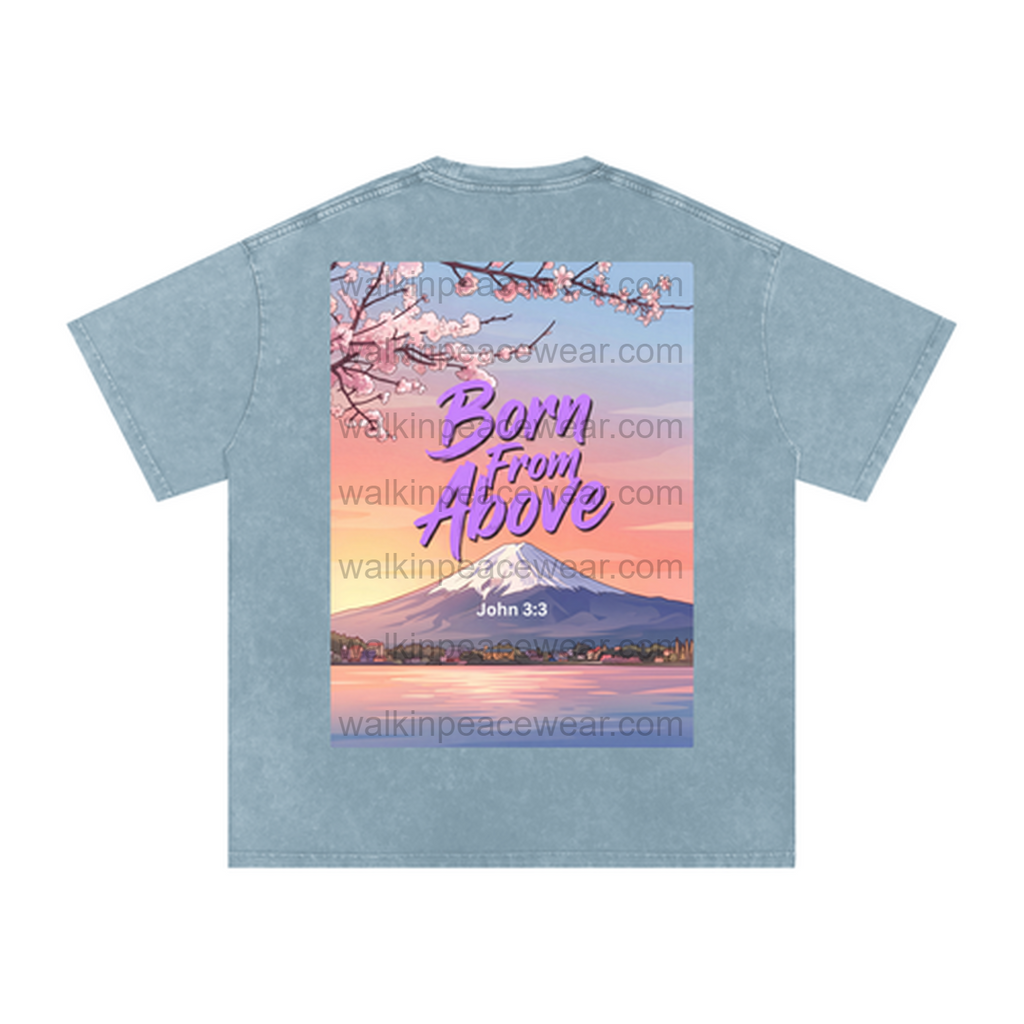 John 3:3 Born From Above Oversized Tee
