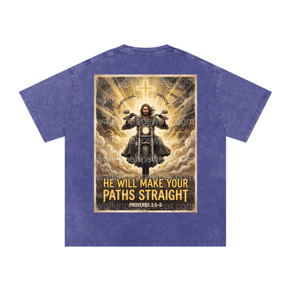 He Will Make Your Paths Straight Oversized Tee
