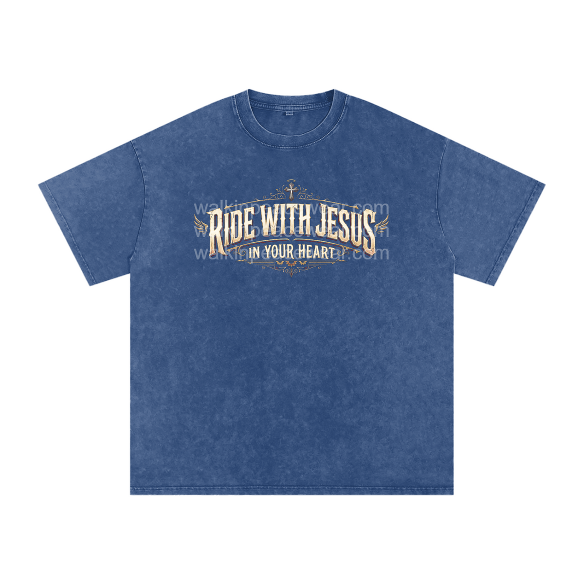 Road with Jesus Oversized Tee