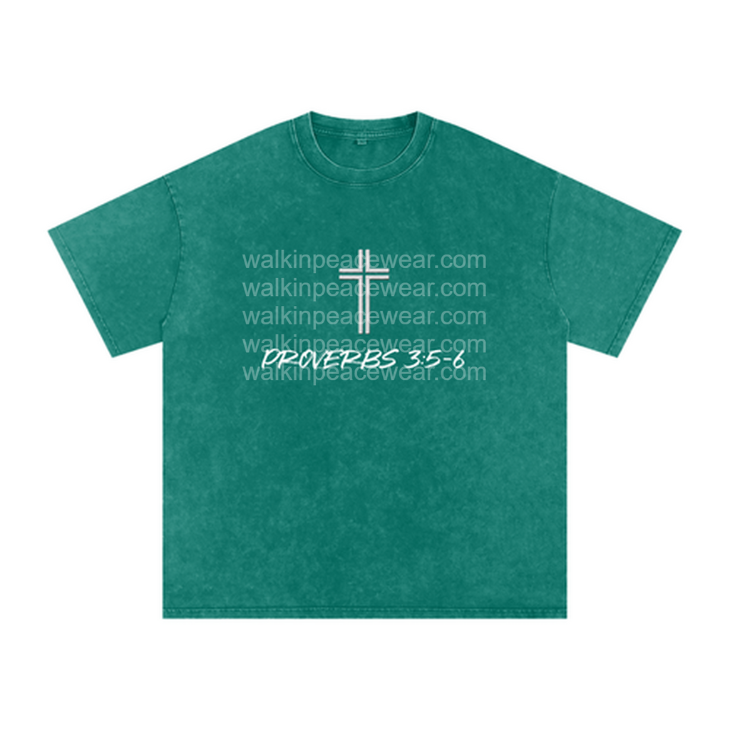 He Will Make Your Paths Straight Oversized Tee