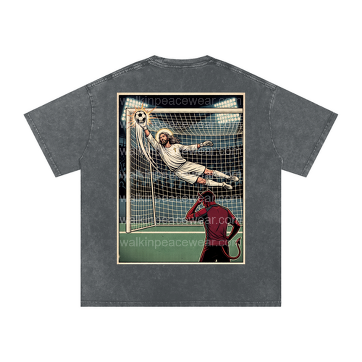 No Goal For evil Oversized Tee