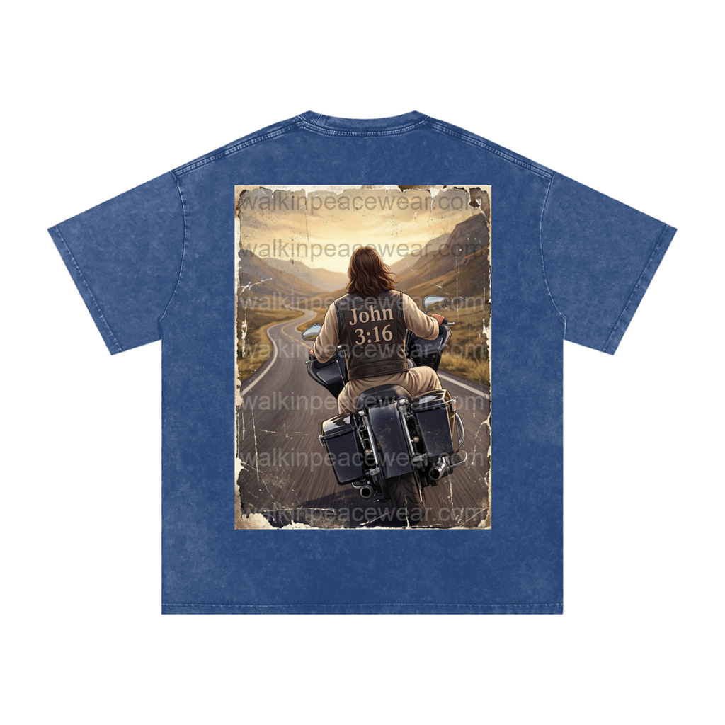 Road with Jesus Oversized Tee