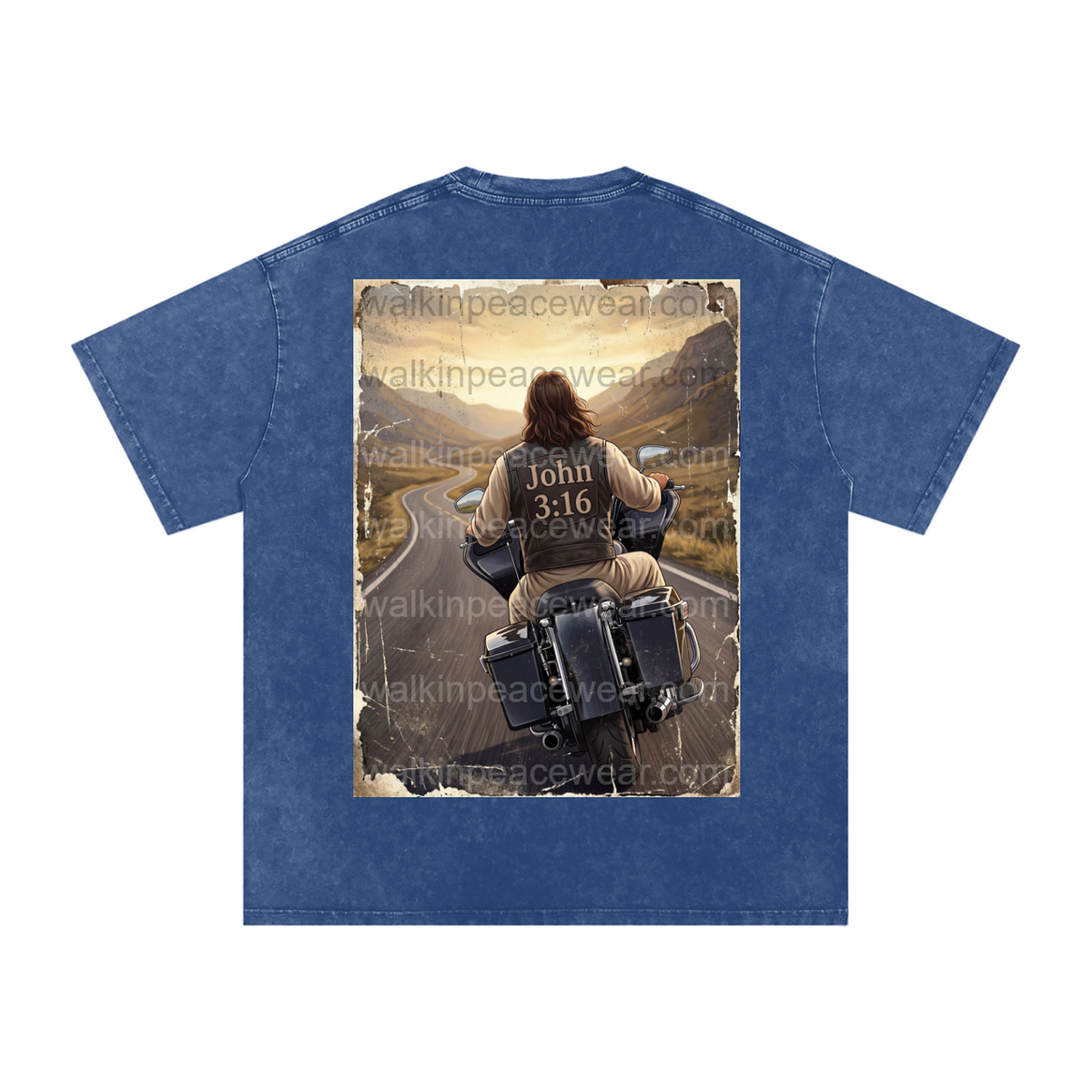 Road with Jesus Oversized Tee