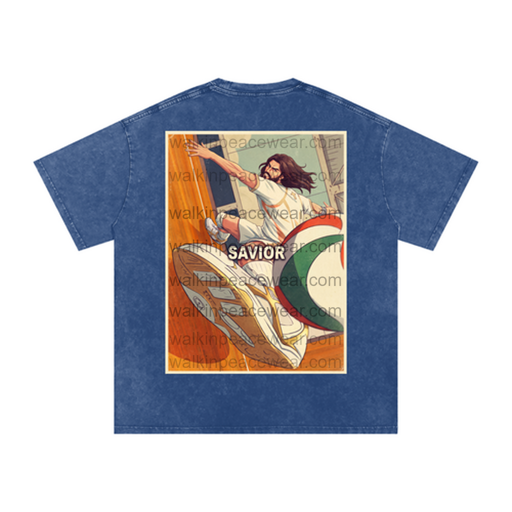 Jesus Volleyball Oversized Tee