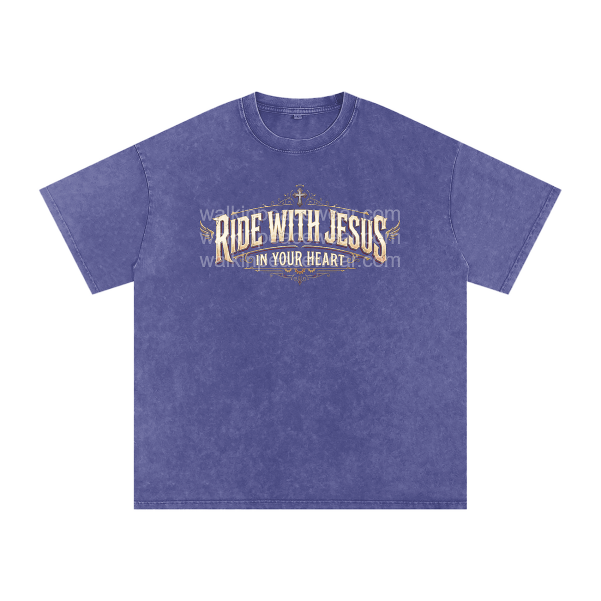 Road with Jesus Oversized Tee