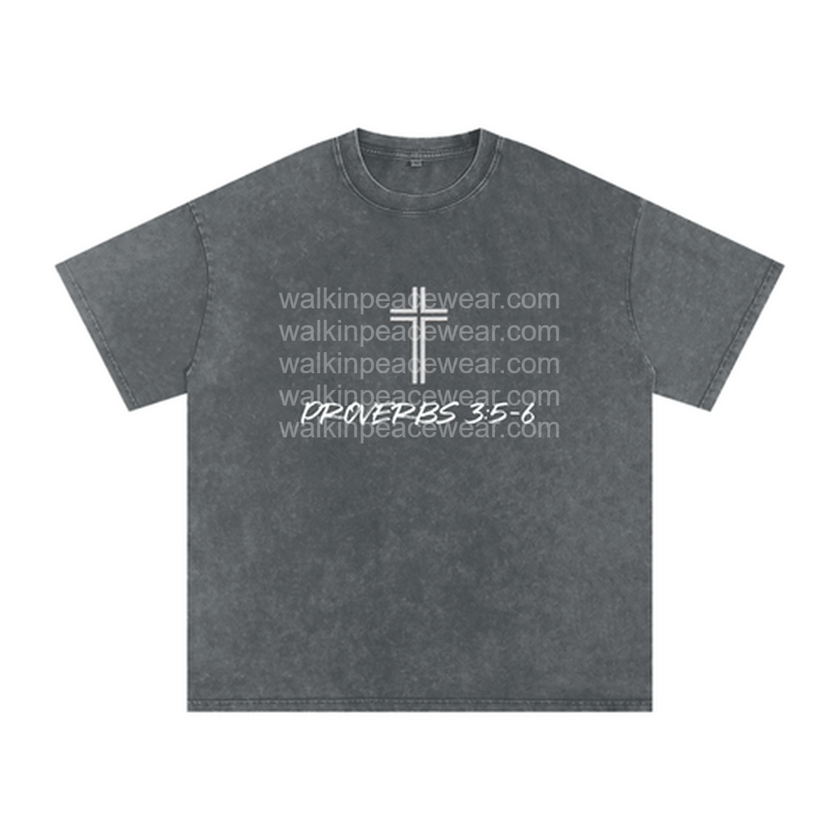 He Will Make Your Paths Straight Oversized Tee