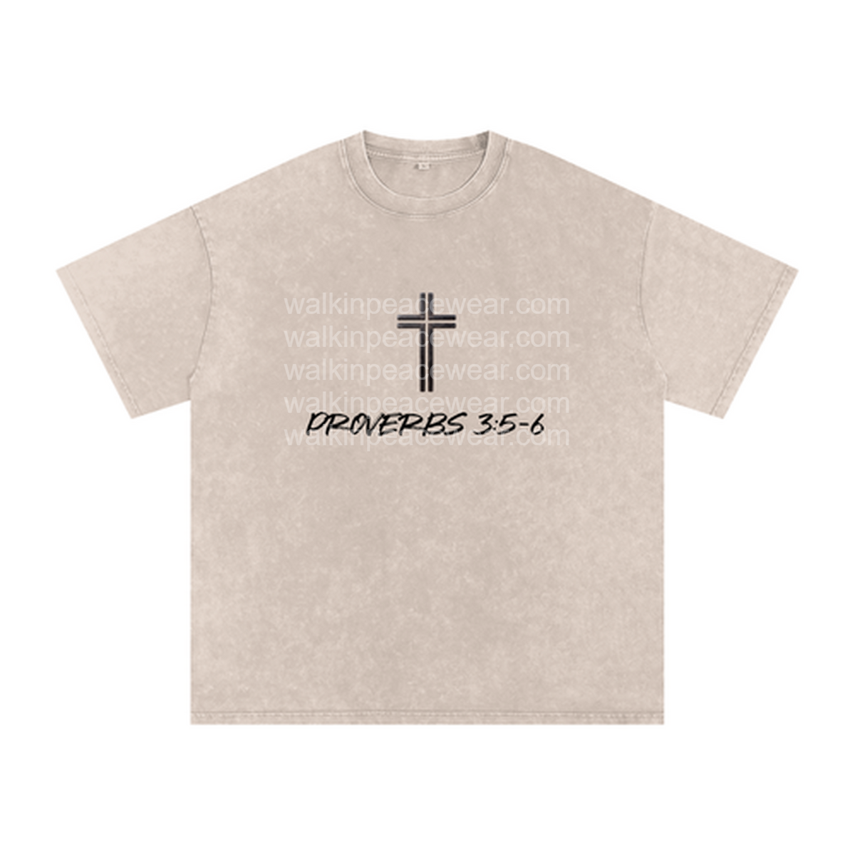 He Will Make Your Paths Straight Oversized Tee