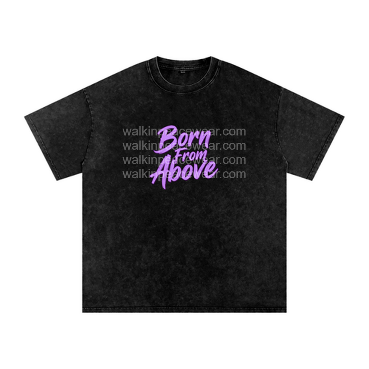 John 3:3 Born From Above Oversized Tee