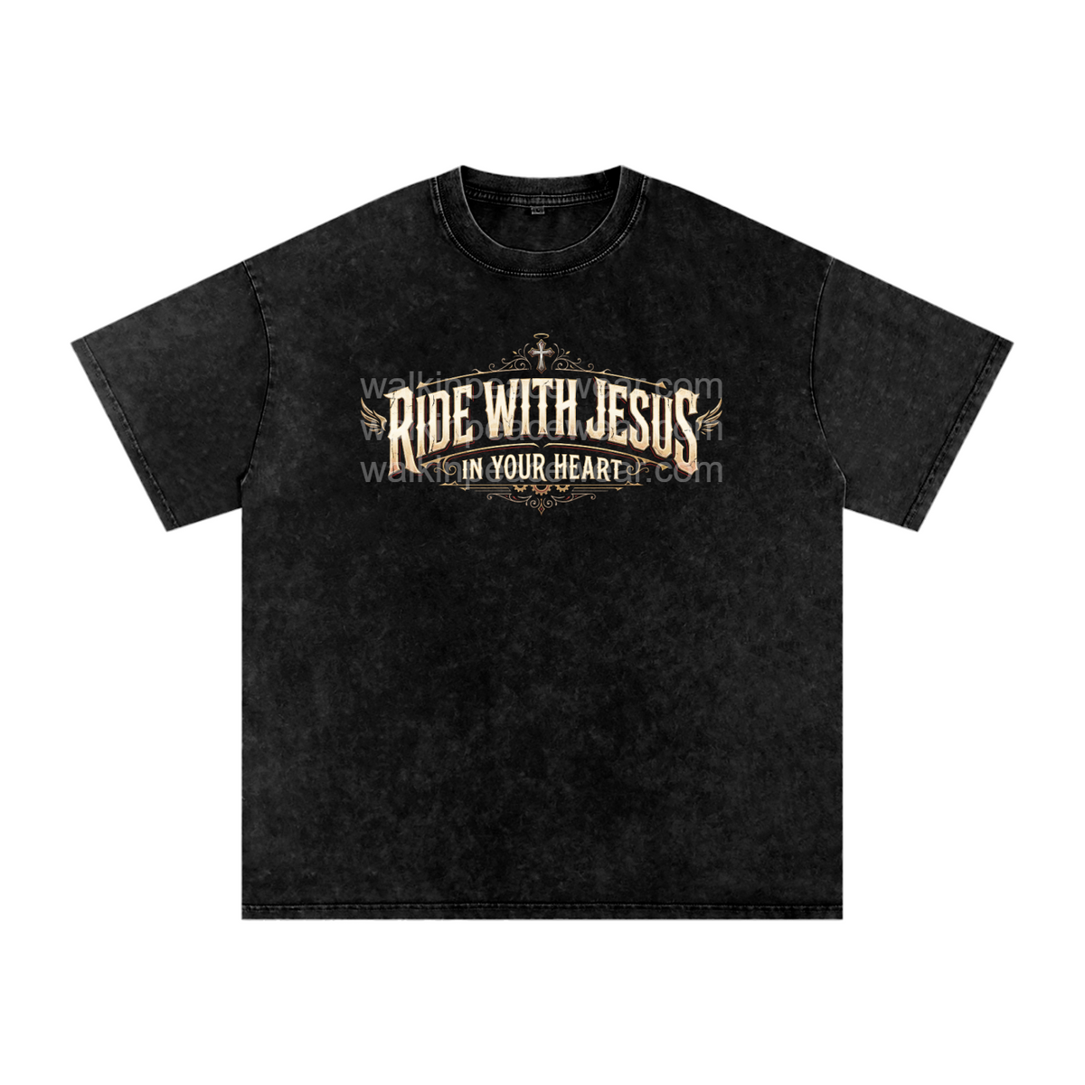 Road with Jesus Oversized Tee