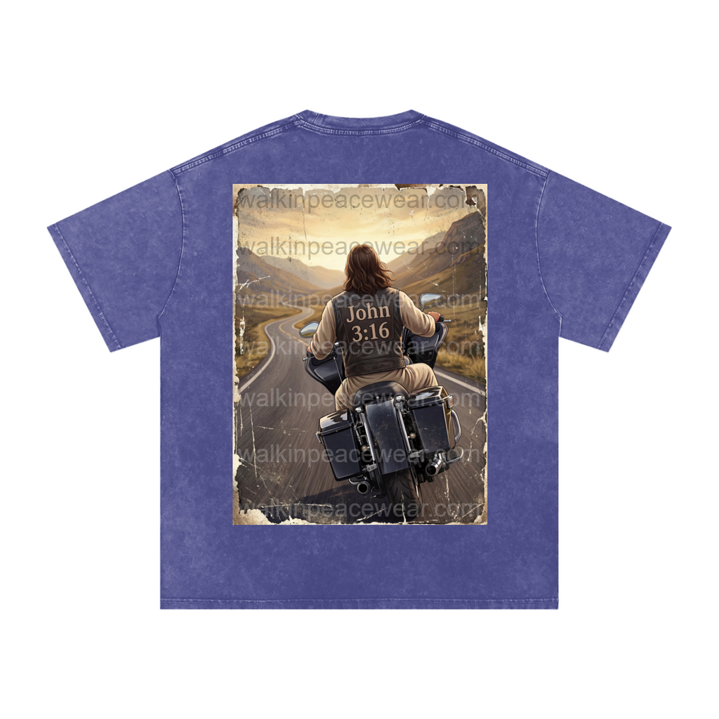 Road with Jesus Oversized Tee