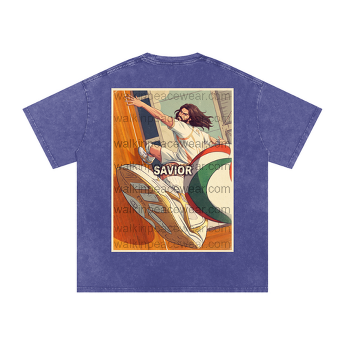 Jesus Volleyball Oversized Tee