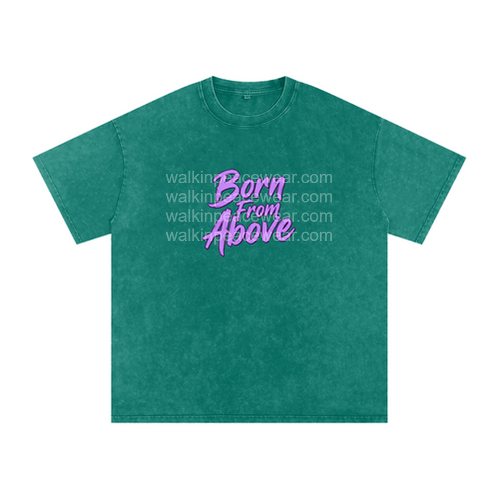 John 3:3 Born From Above Oversized Tee