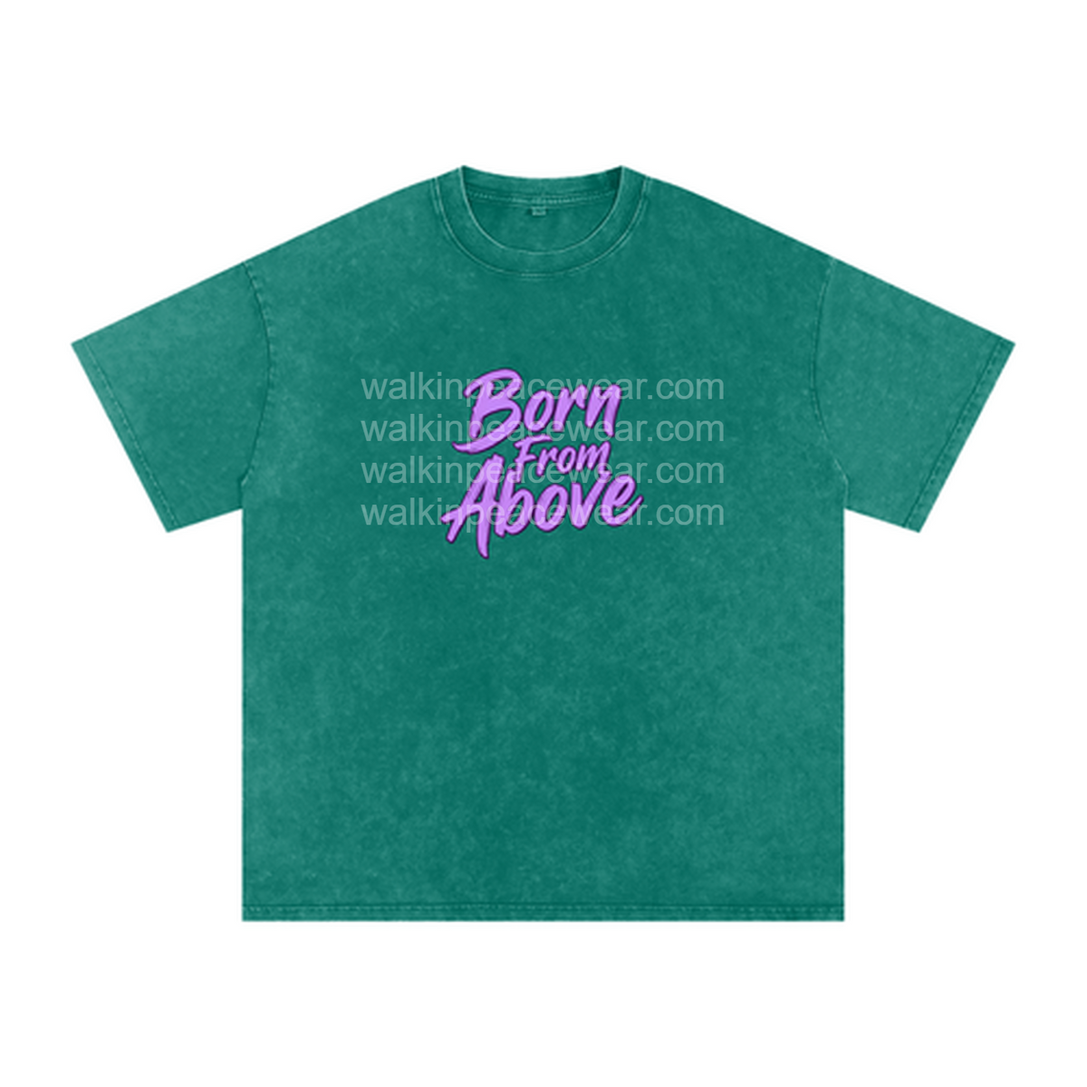 John 3:3 Born From Above Oversized Tee