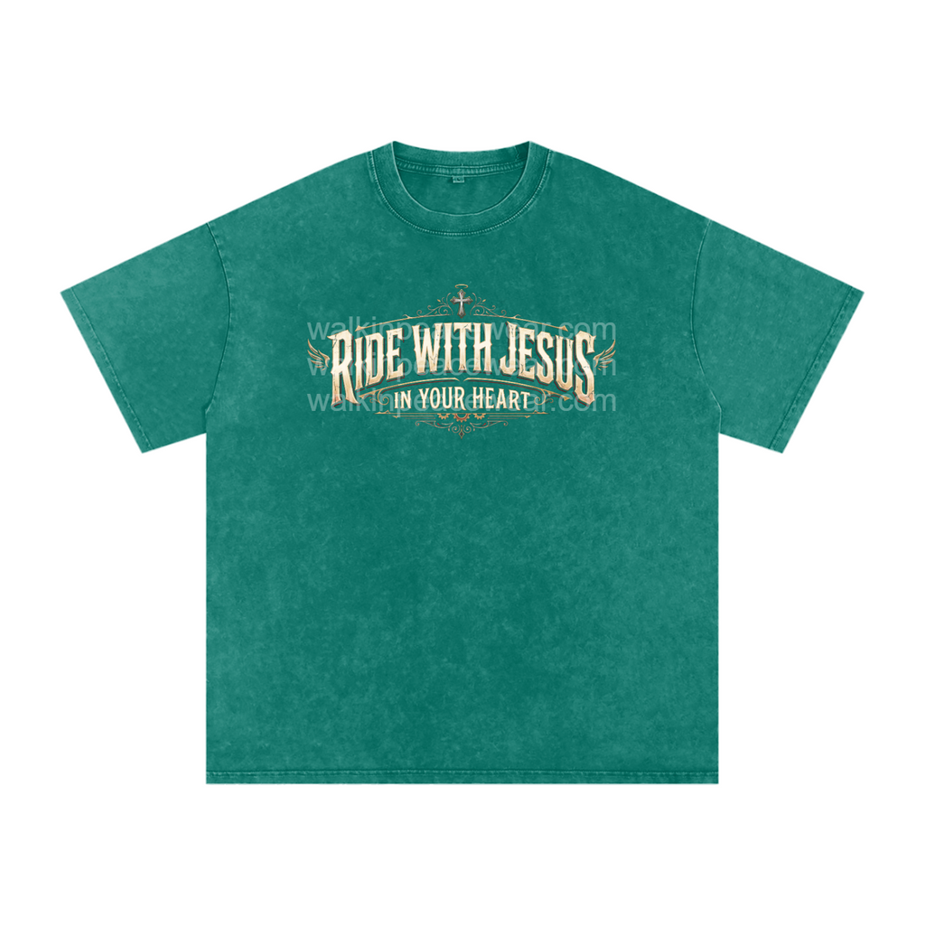 Road with Jesus Oversized Tee