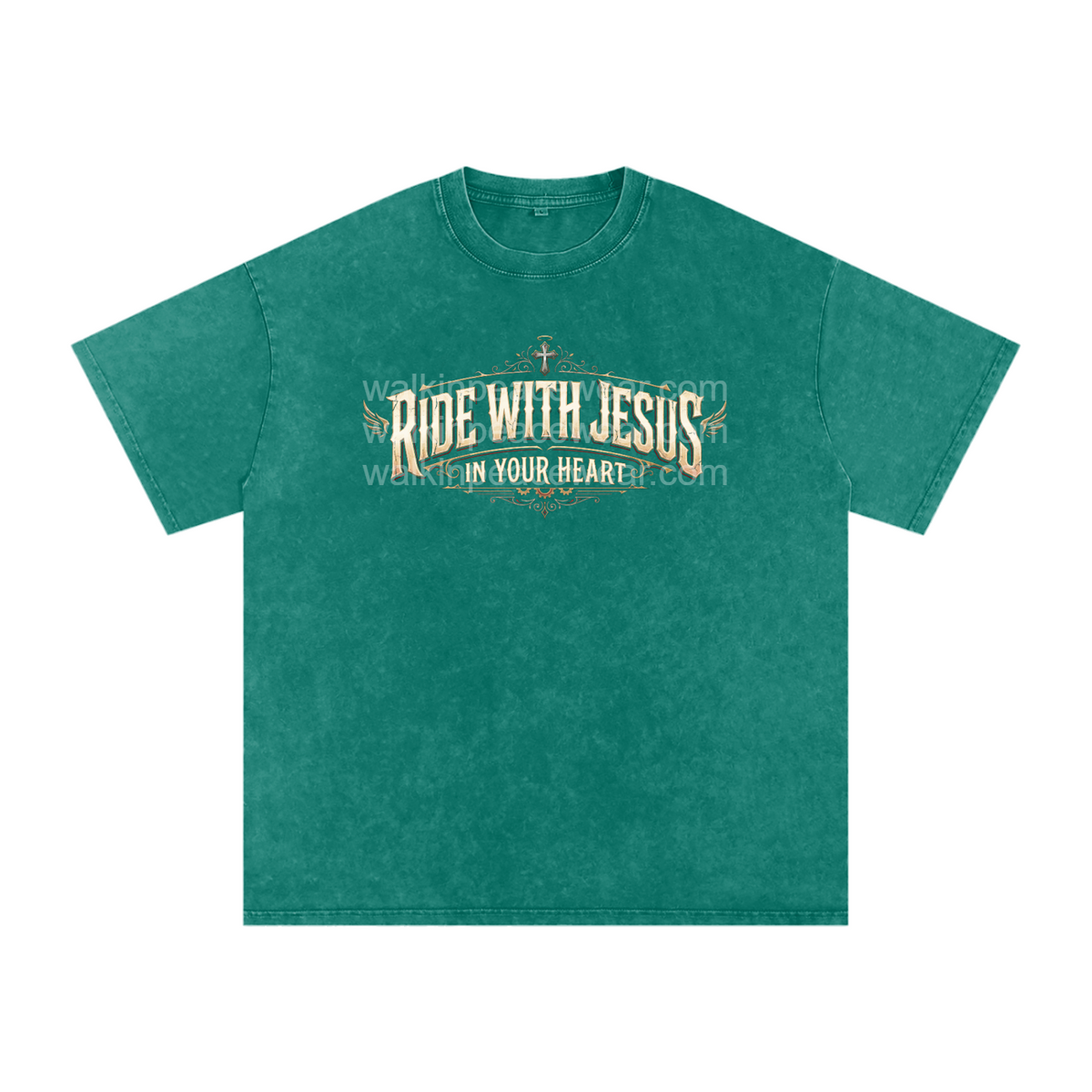 Road with Jesus Oversized Tee
