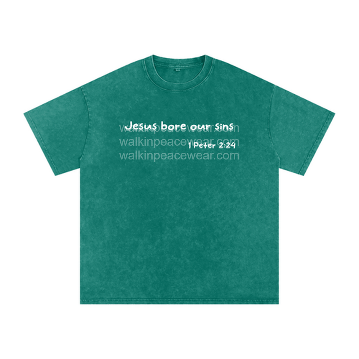 Squat with Jesus Oversized Tee