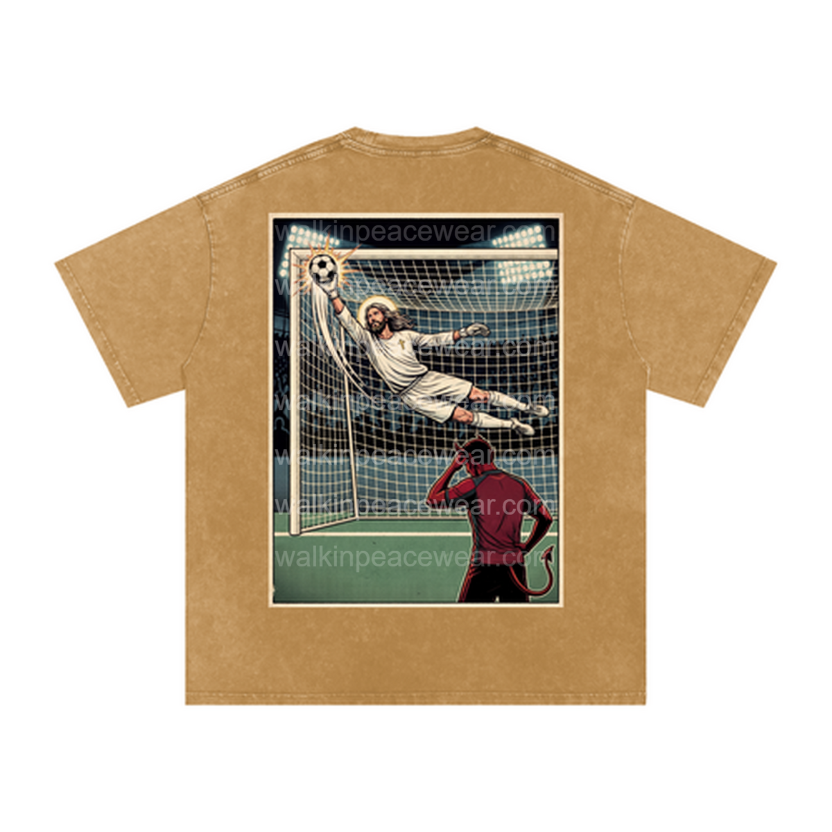 No Goal For evil Oversized Tee