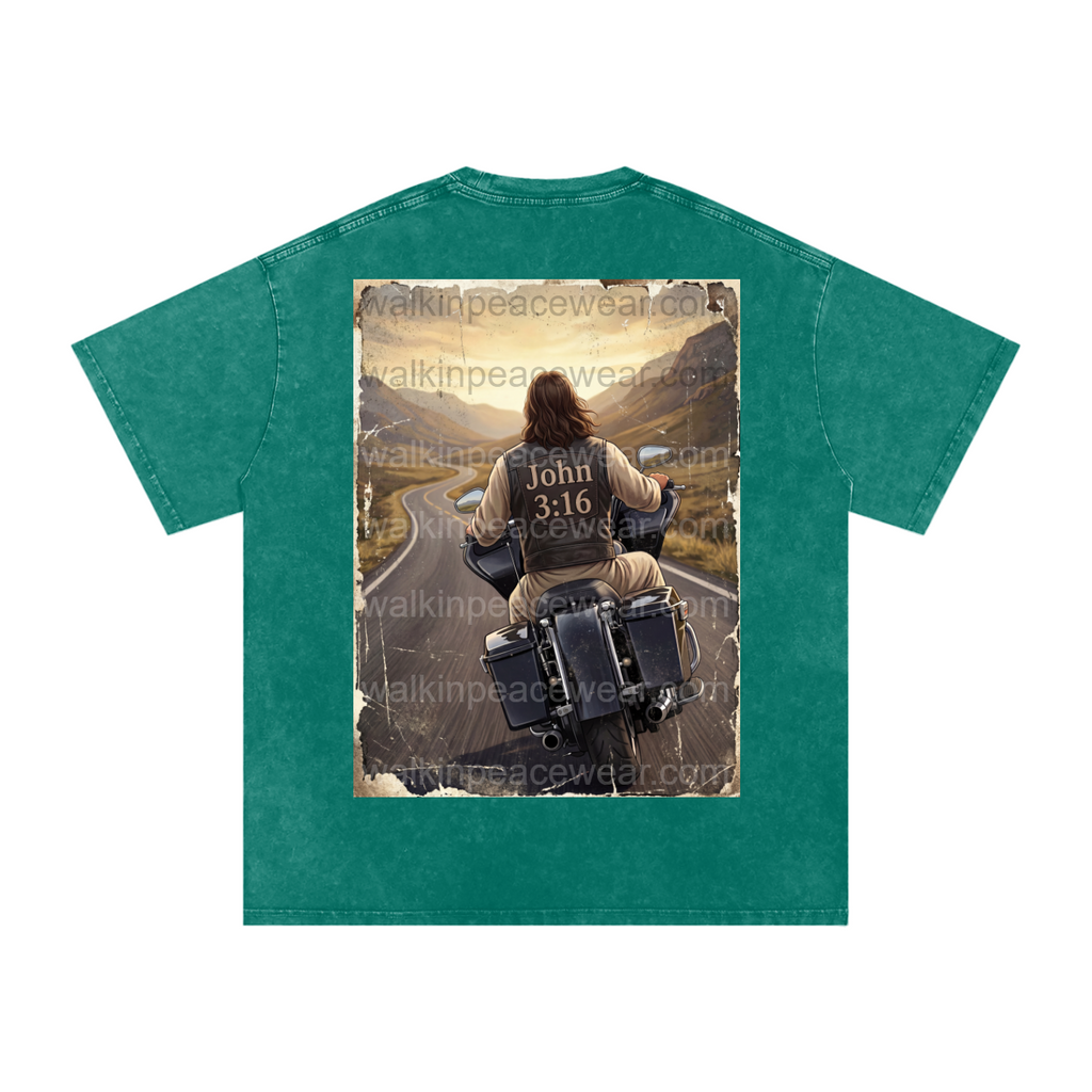 Road with Jesus Oversized Tee