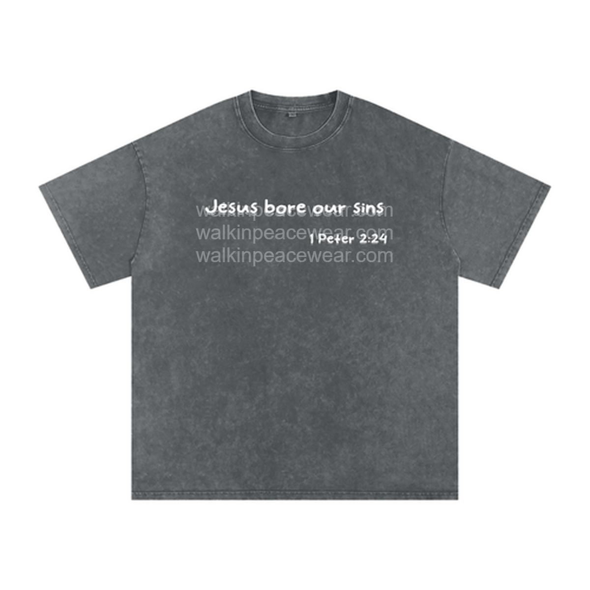 Squat with Jesus Oversized Tee
