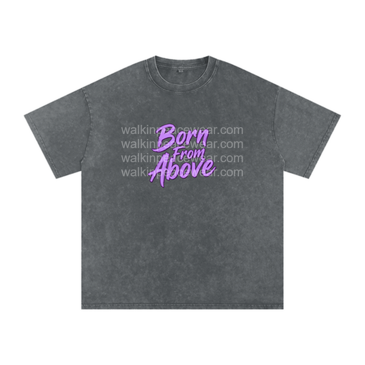 John 3:3 Born From Above Oversized Tee